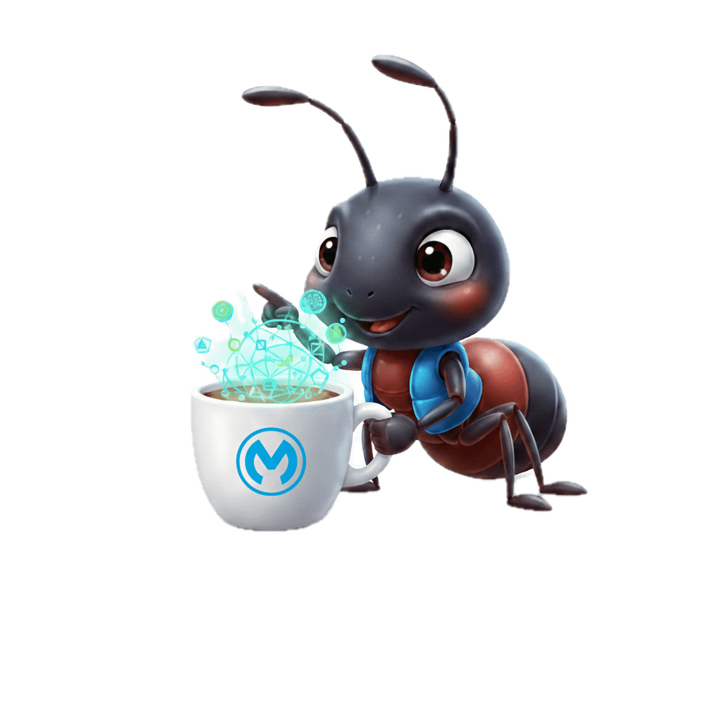 Tracer ant mascot